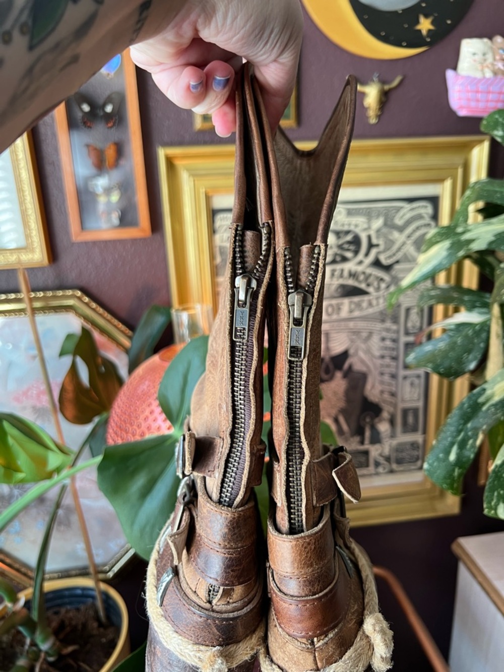Freebird Drove Leather Boots 8 - Picture 6 of 14